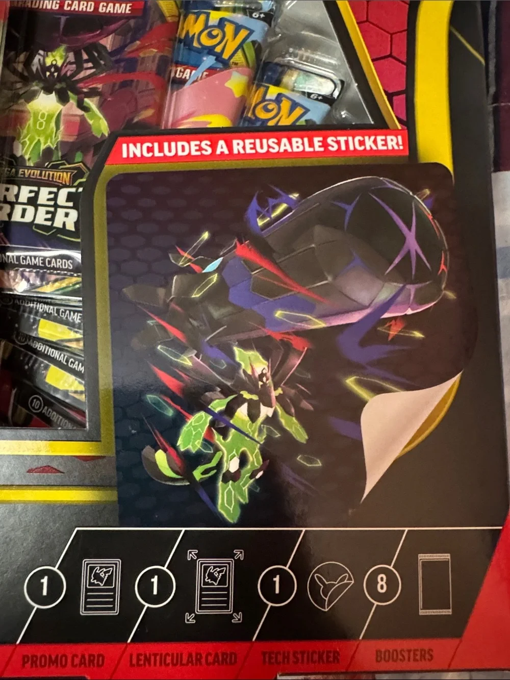 Pokemon Mega Zygarde ex Premium Collection - New Sealed Perfect Order Packs